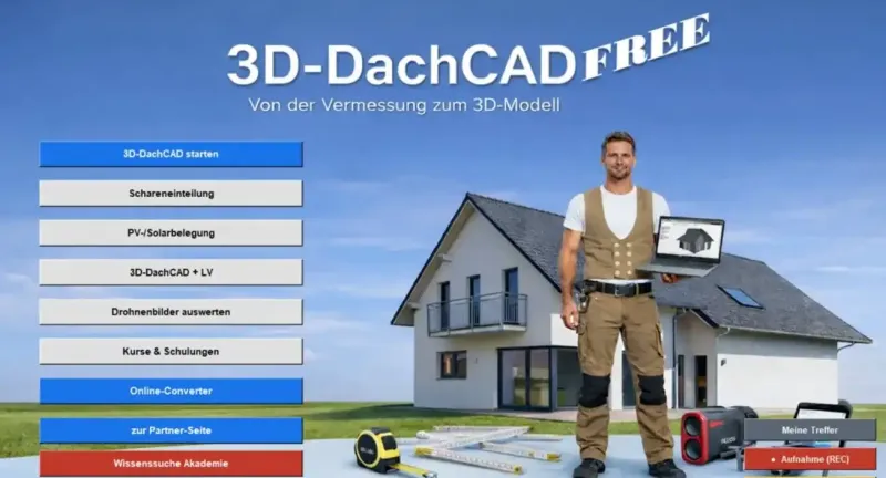 3D-DachCAD 8.0 FREE (BETA)