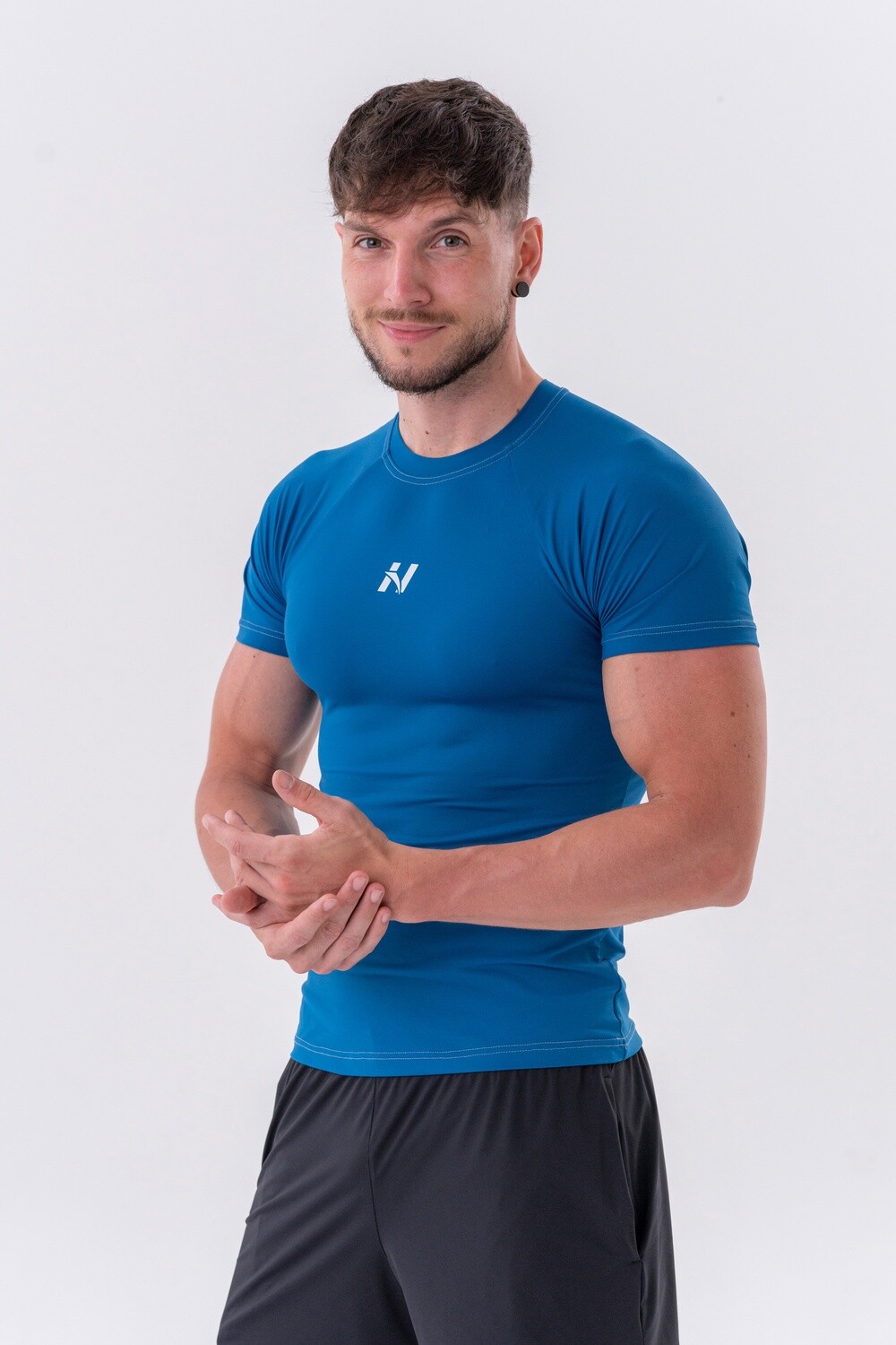 Футболка Functional Slim-Fit T-shirt 324 Синяя