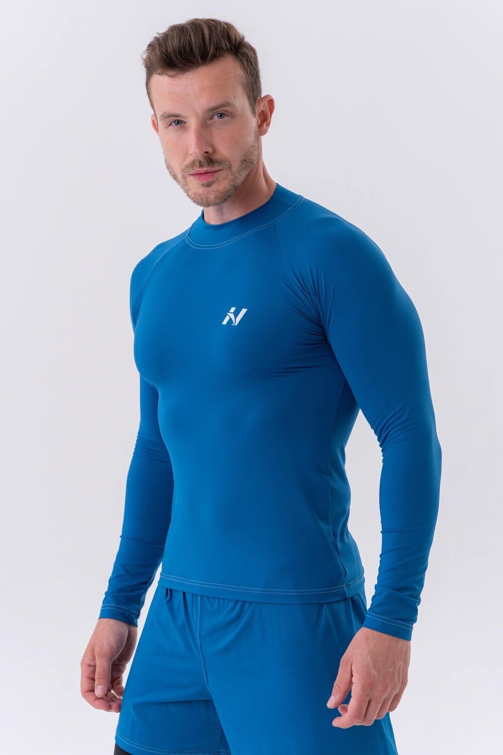 Лонгслив FUNCTIONAL T-SHIRT WITH LONG SLEEVES "ACTIVE" 328 Синий