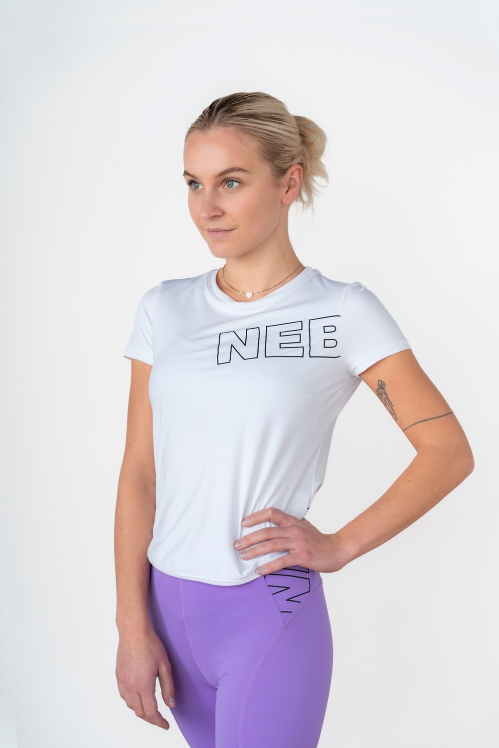 Футболка FIT ACTIVEWEAR FUNCTIONAL T-SHIRT WITH SHORT SLEEVES 440 Белая