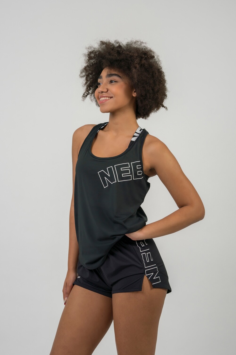 МАЙКА FIT ACTIVEWEAR TANK TOP “RACER BACK” 441 ЧЕРНАЯ