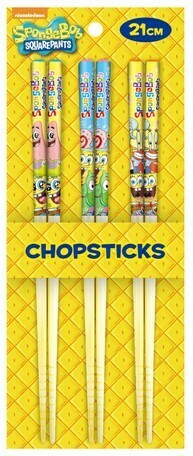 Baguettes Bob l'éponge / Spongebob chopsticks