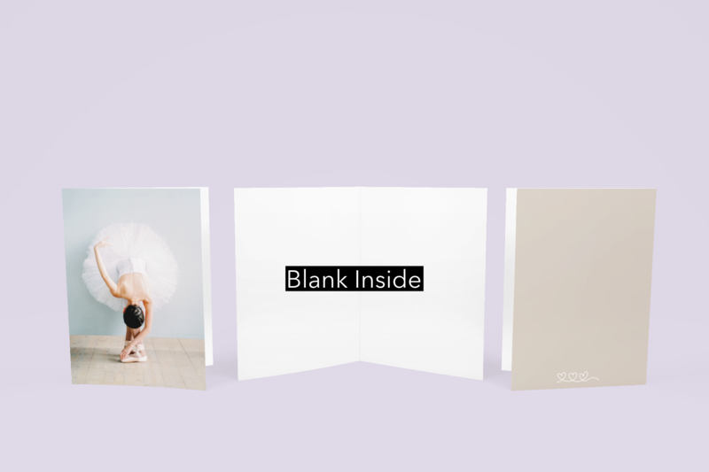 Ballerina Greeting Card