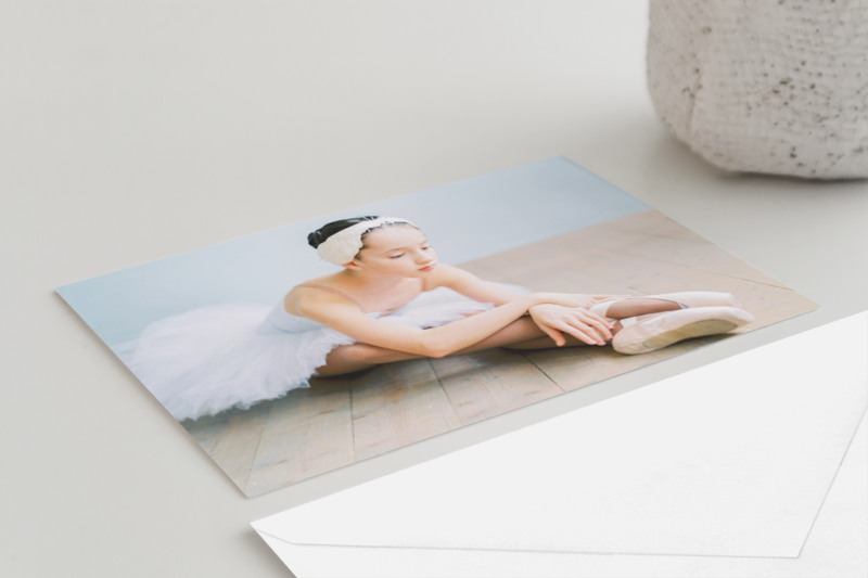 Ballerina Greeting Card