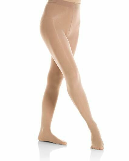 Footed Tights In Suntan (3310)