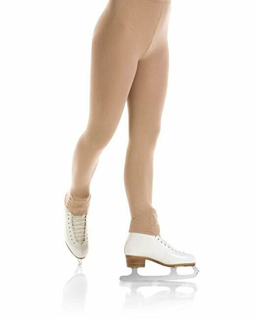 Footless Thick Tights In Suntan (3393)
