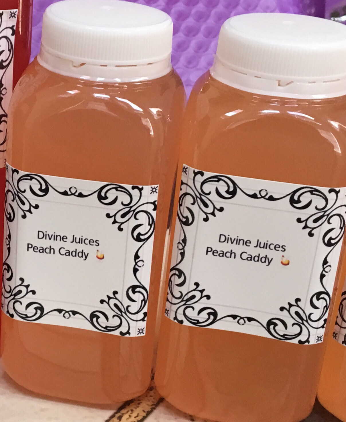 Peach Caddy