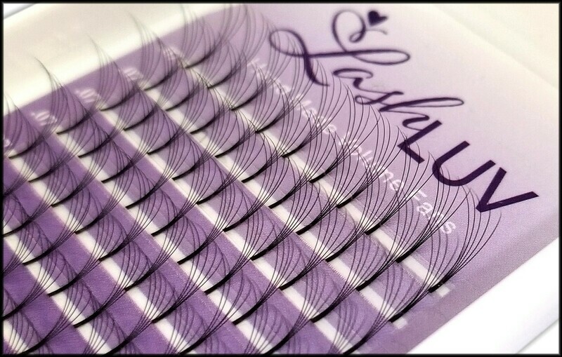 5D Premade Volume Eyelash Extensions 16 ROWS .07 .10 C&D Curl