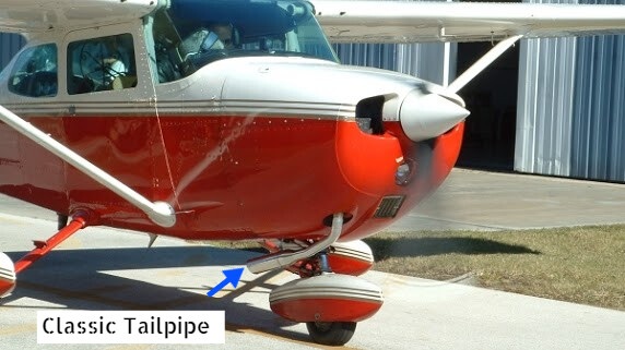 Cessna 172 Power Flow Exhaust Systems w/ Lyc. O-320/360 - PFS-13204