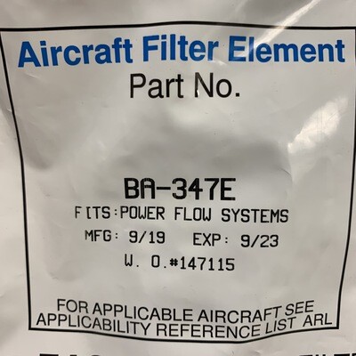 BA347E Brackett Air Filter for PFS-13802 ONLY