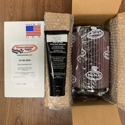 Challenger Air Filter Kit Piper PA18 Super Cub