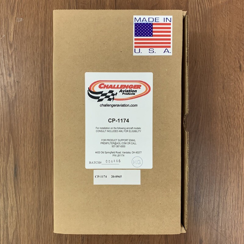 ​Challenger Air Filter Kit for Mooney M20J
