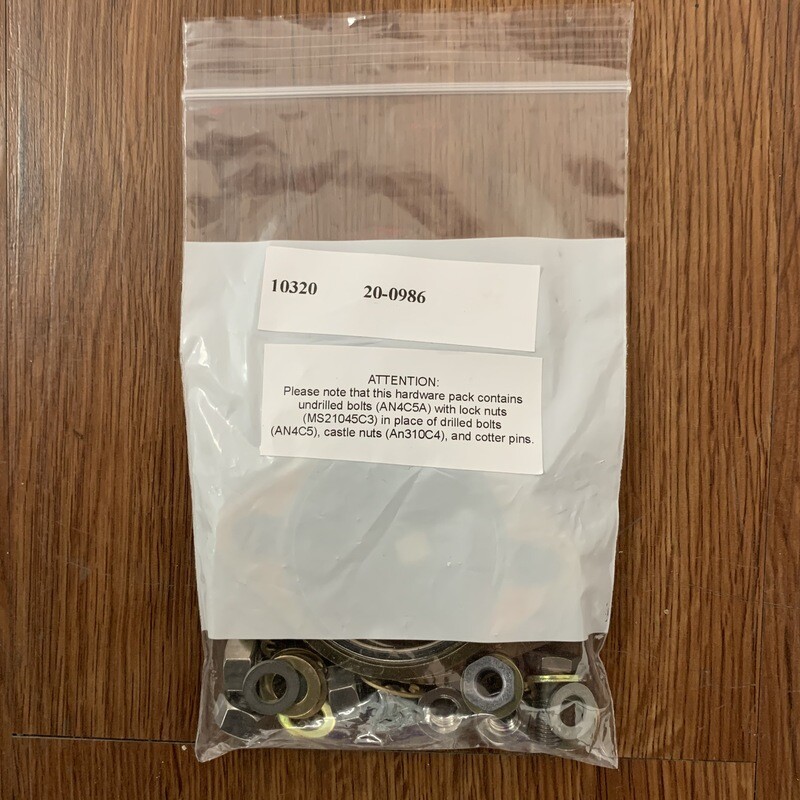 10320 Gaskets, Hardware Pack &amp; Clamp Hardware