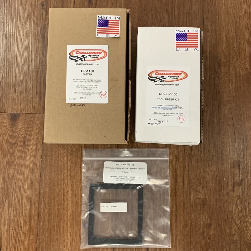 Challenger Air Filter Kit Cessna 150 Models