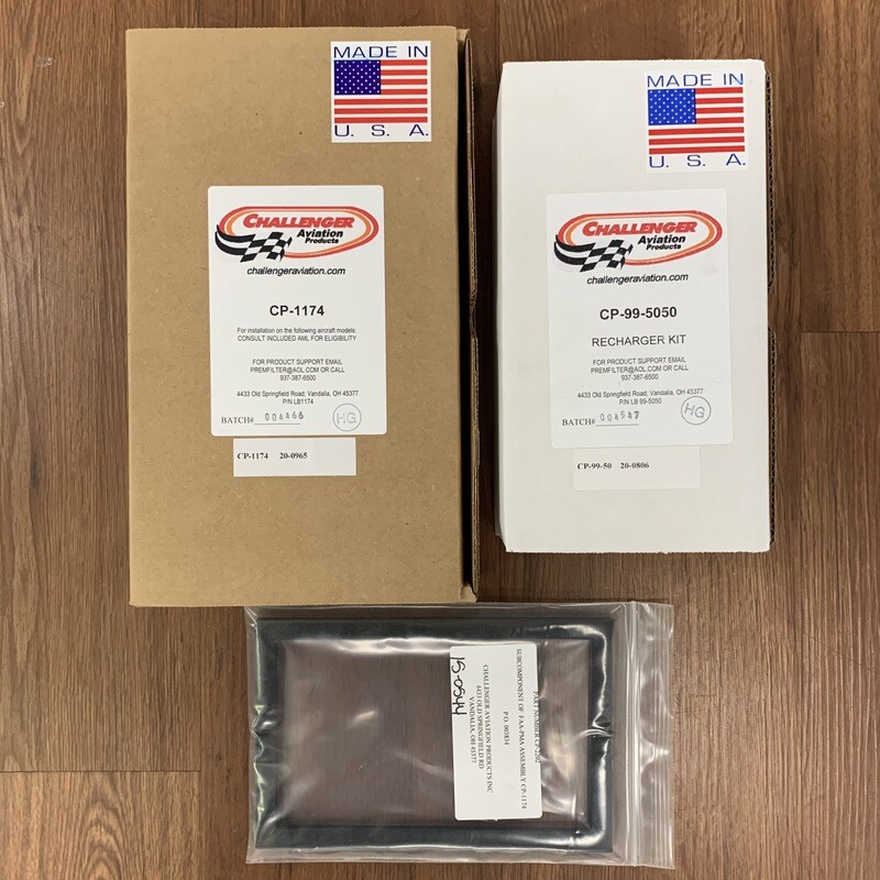 ​Challenger Air Filter Kit for Beech Sierra / Sundowner