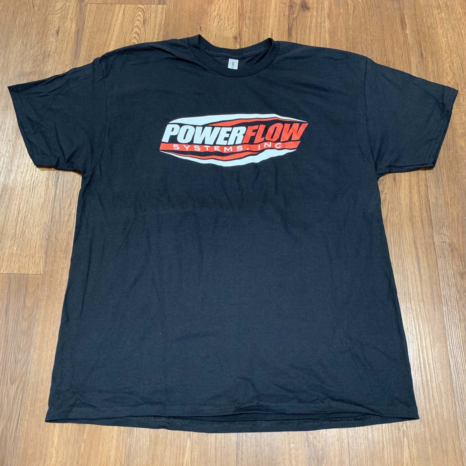 Power Flow Systems Black Logo T-Shirt
