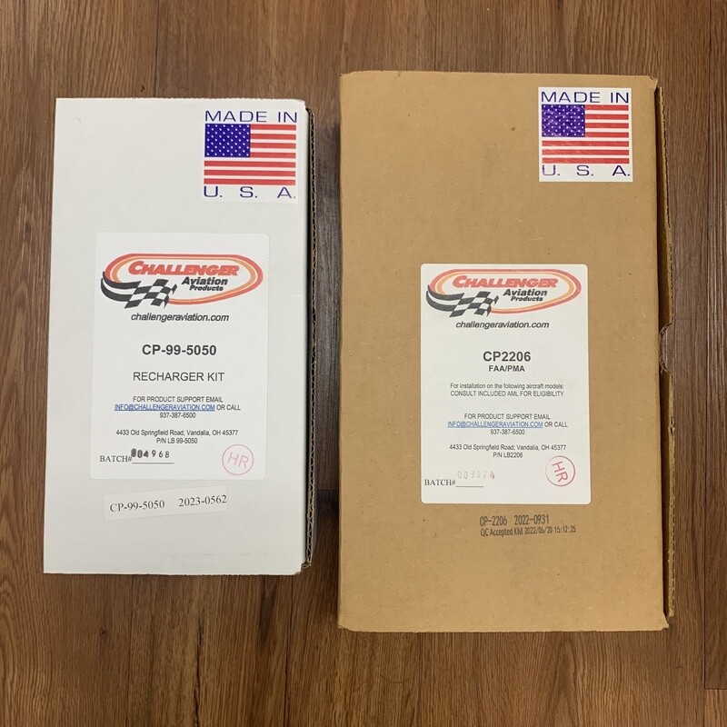 Challenger Air Filter Kit Cessna 206A-G, P206, P206A-E, 207A, 210D-M, 210N, 210K, 210L