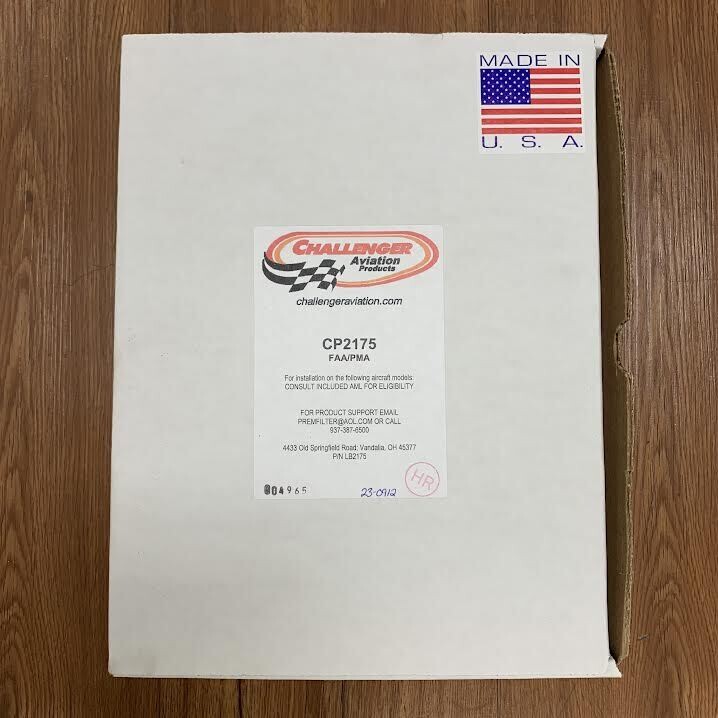 Challenger Air Filter Kit Cessna 175