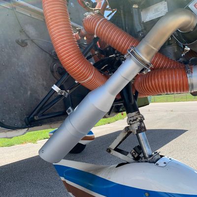 Piper PA-28 Short Stack Tailpipe Conversion for 2nd Gen kits