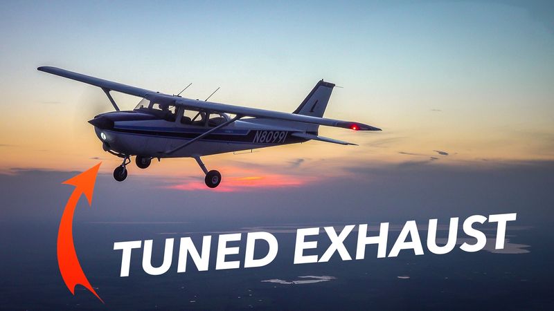 Cessna 172 w/ Lyc. O-320/360 - PFS-13204 Power Flow Exhaust Systems