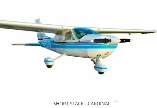 Cessna 177A w/ Lyc. O-360 - PFS-13704-O360 Power Flow Exhaust Systems, Exhaust Tailpipe Configuration: Short Stack Tailpipe