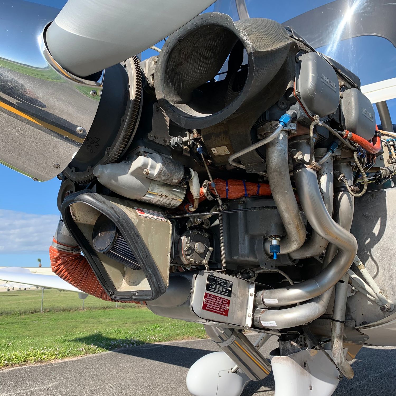 Diamond DA-40 w/ Lyc IO-360 Power Flow Systems Tuned Exhaust Kit