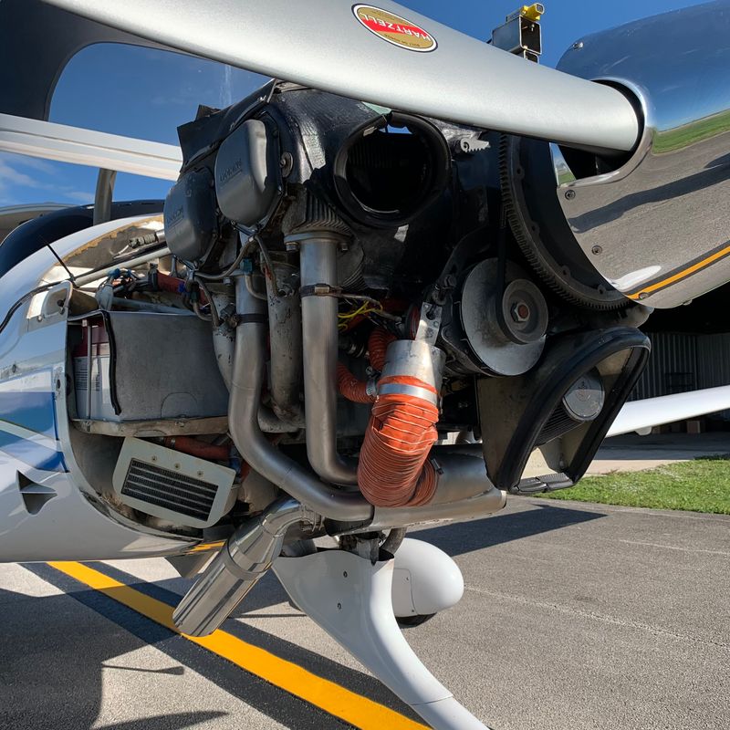 Diamond DA-40 w/ Lyc IO-360 Power Flow Systems Tuned Exhaust Kit