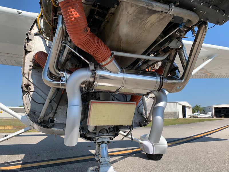 Cessna 182 Power Flow Exhaust Systems Tuned Exhaust  (1956 - 1987)