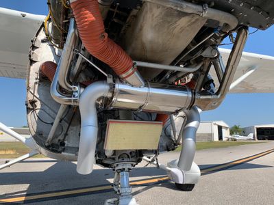 Cessna 182 Power Flow Exhaust Systems Tuned Exhaust (1956 - 1987)