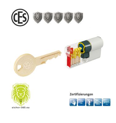 CES Sicherheitszylinder VdS** TUD-VA5