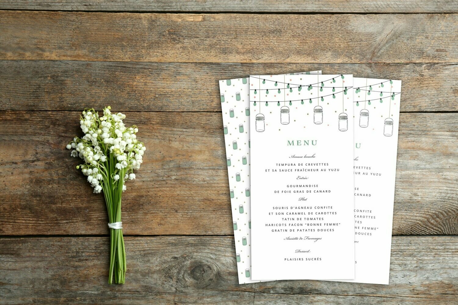 Menu - Guinguette Champêtre