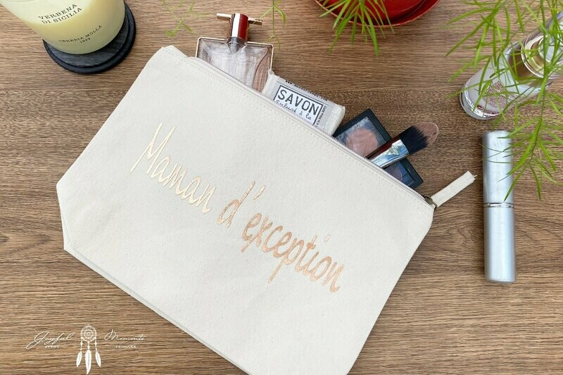 Pochette personnalisée "Maman d'Exception"