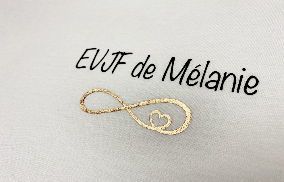 T-shirts EVJF "Team de la Mariée"