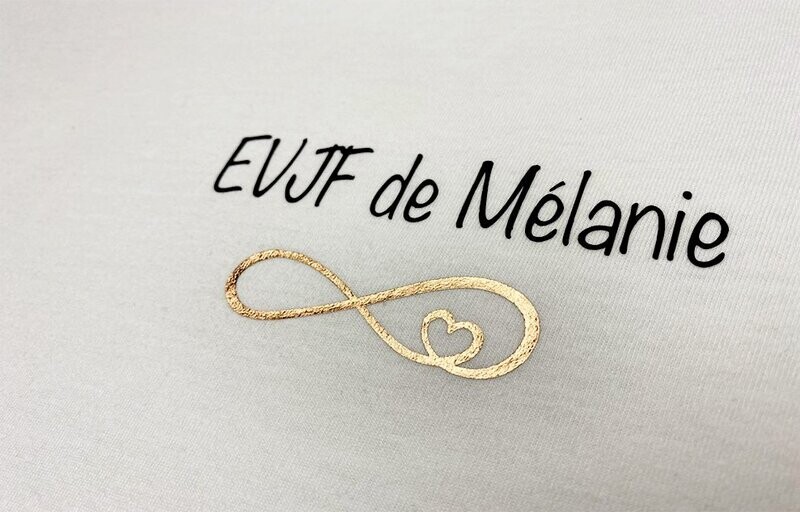 T-shirts EVJF "Team de la Mariée"