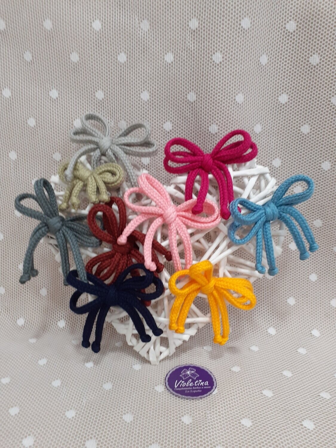 Lazo cordón en tamaño normal o mini en todos los colores