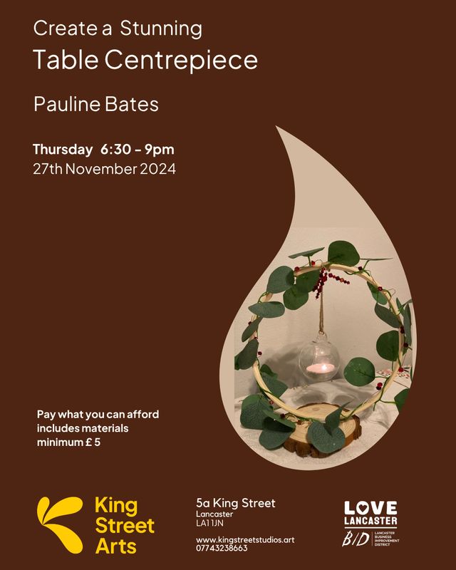 Create a Stunning Table Centre Piece with Pauline Bates