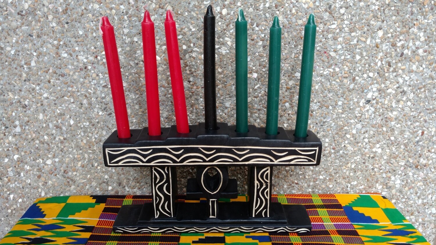 KWANZAA PYRAMID ANKH