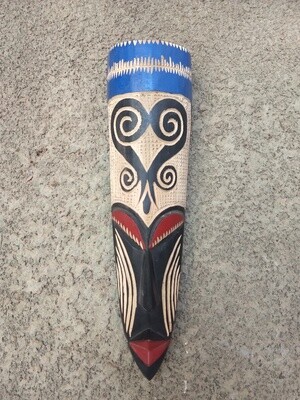 CAT FACE MASK WITH SANKOFA SYMBOL