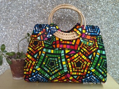 ANKARA FABRIC HANDBAG
