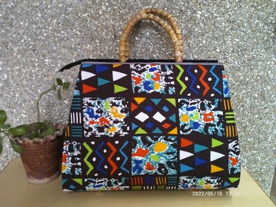 ANKARA FABRIC HANDBAG