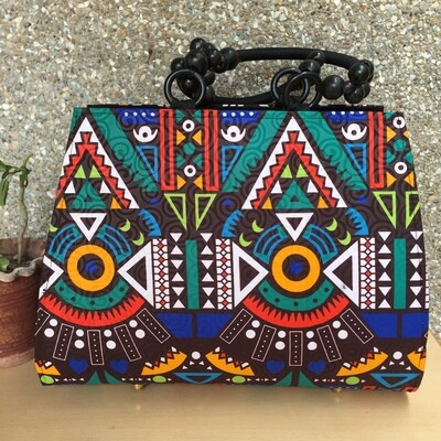 ANKARA FABRIC HANDBAG