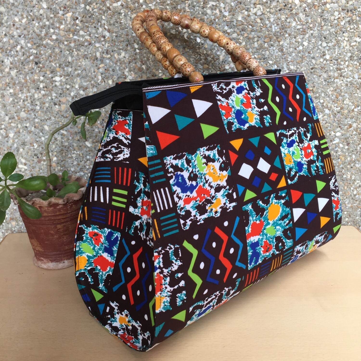 ANKARA FABRIC HANDBAG