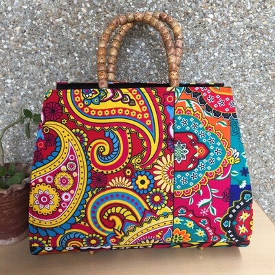 ANKARA FABRIC HANDBAG