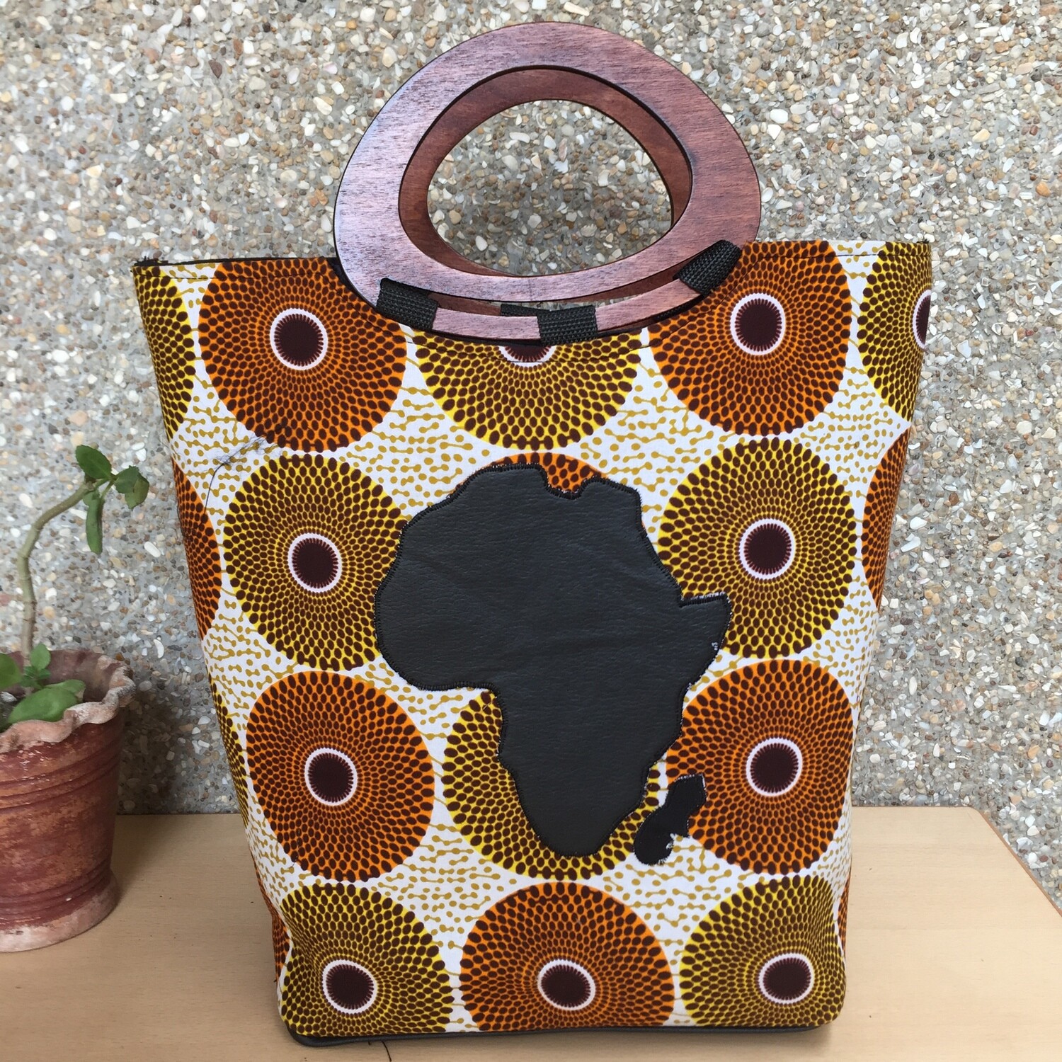 ANKARA FABRIC HANDBAG