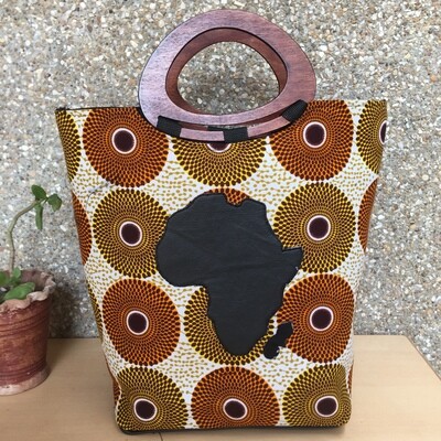 ANKARA FABRIC HANDBAG