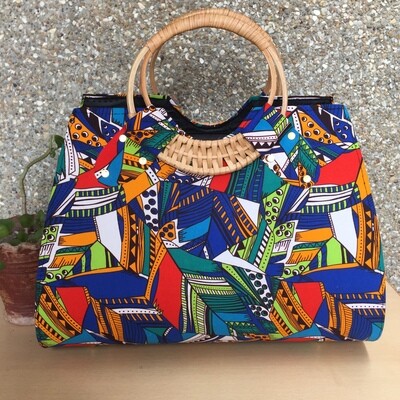 ANKARA FABRIC HANDBAG
