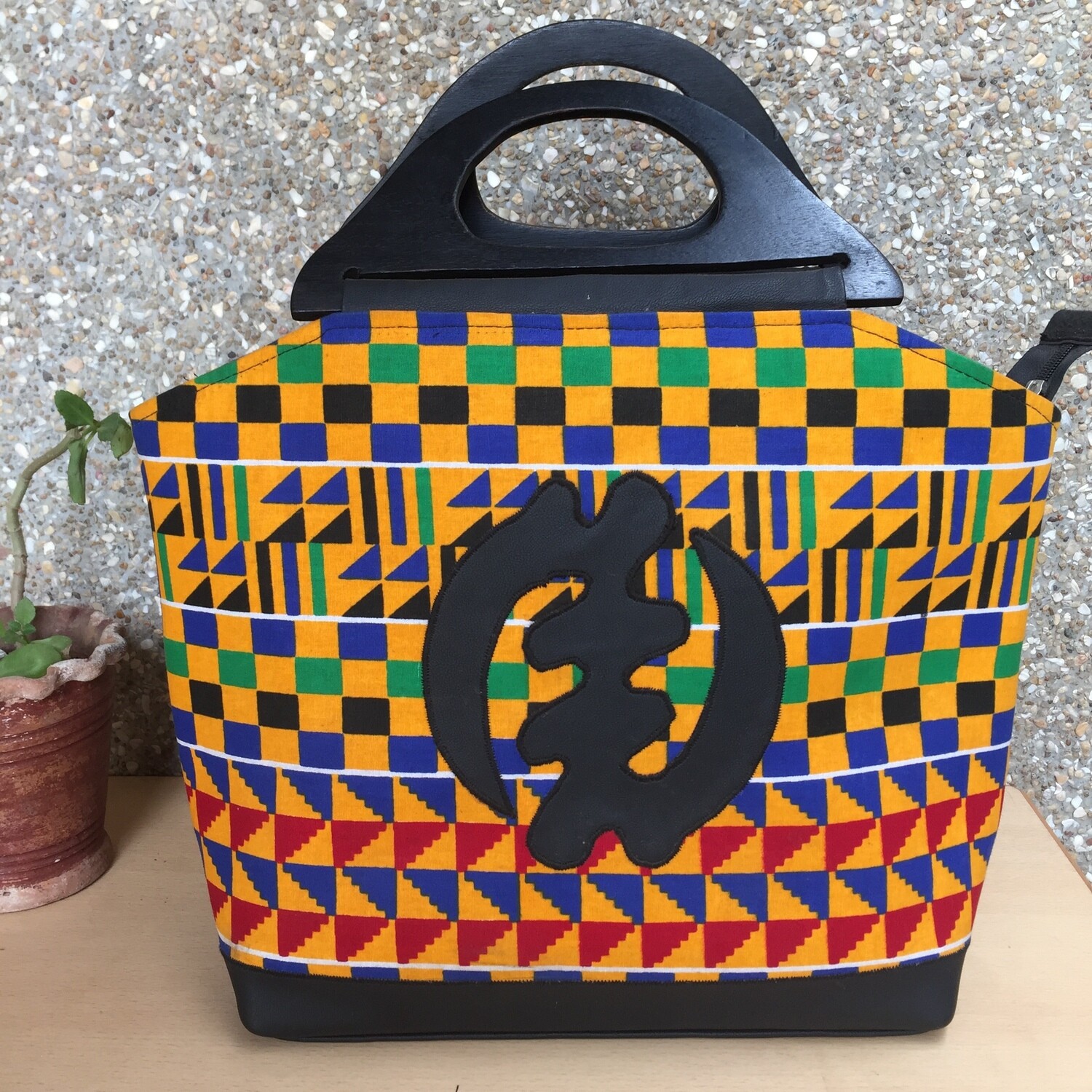 ANKARA FABRIC HANDBAG