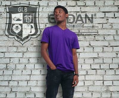 GILDAN V-Neck T-Shirt (100% Cotton)