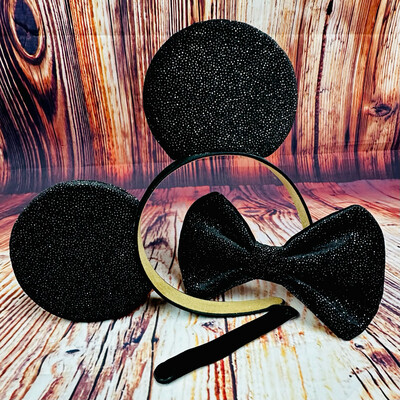 Midnight Sparkle (Removeable bow) Ears
