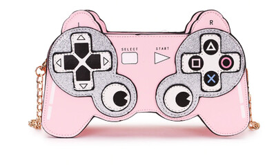 Pink Control Play Game Purse